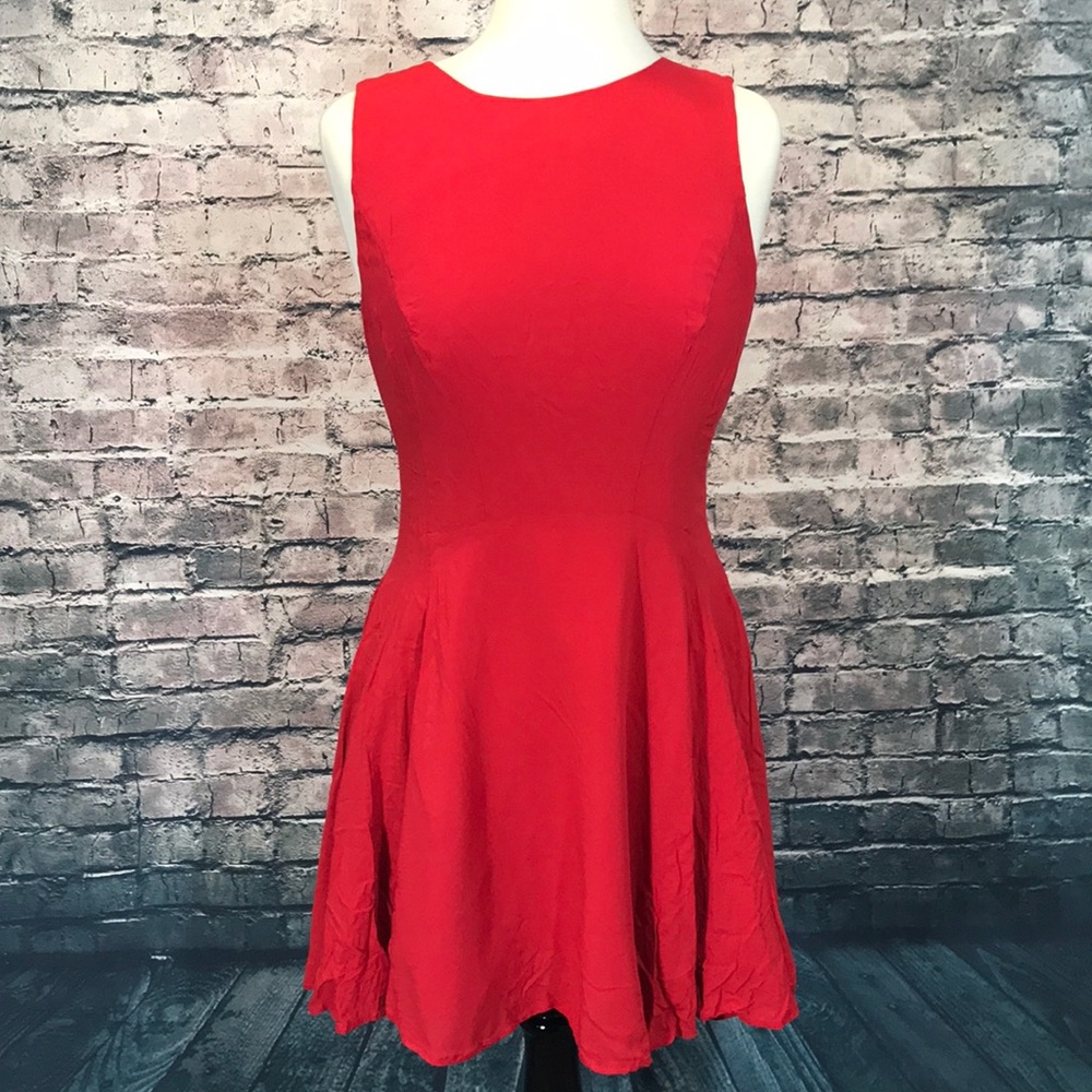 forever 21 Red Dress Size M